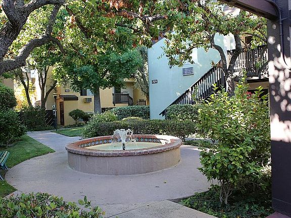Relaxing Fountain Area