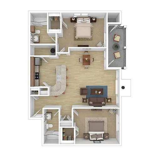 Floor plan B2D