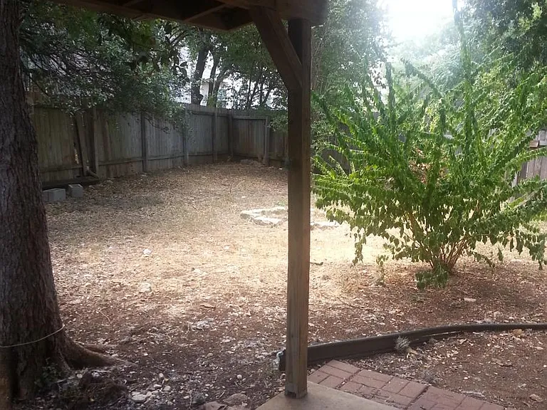 Back yard cover