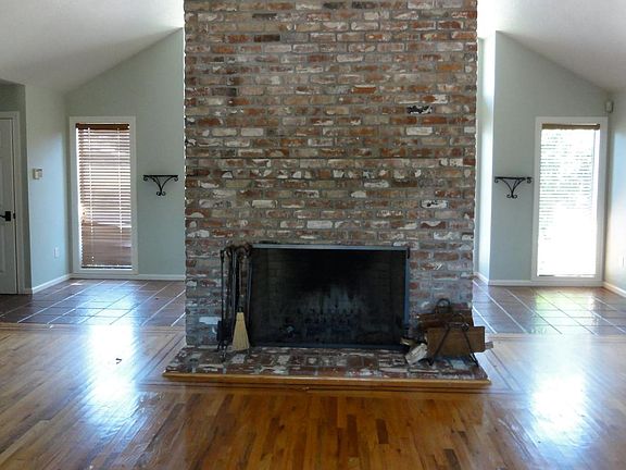 Great room fireplace