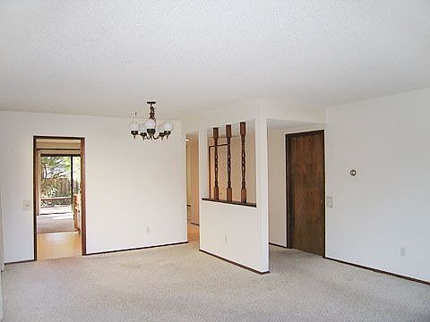 Living room and entry