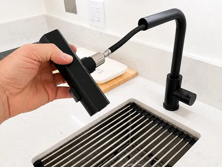 pull out faucet