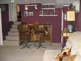 Built in bar. Drinks on the house! 