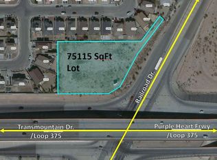 Railroad Dr, El paso, TX 79924