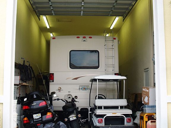motorhome garage