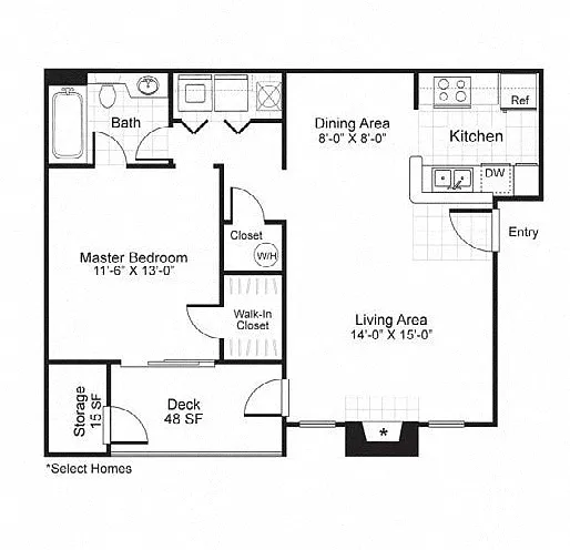 Floor plan A2