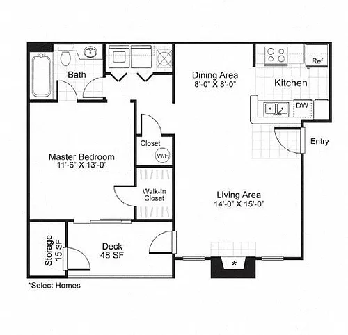 Floor plan A2