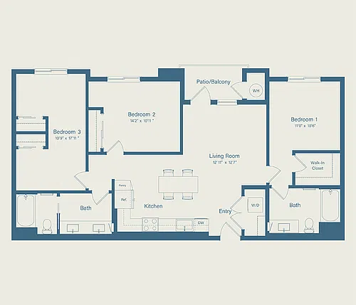 Floor plan C1