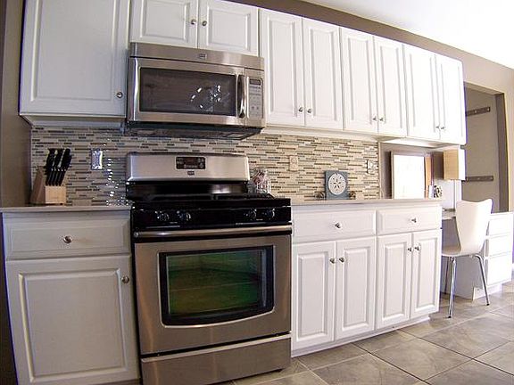 All stainless steel appliances