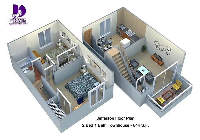 Floor plan Jefferson