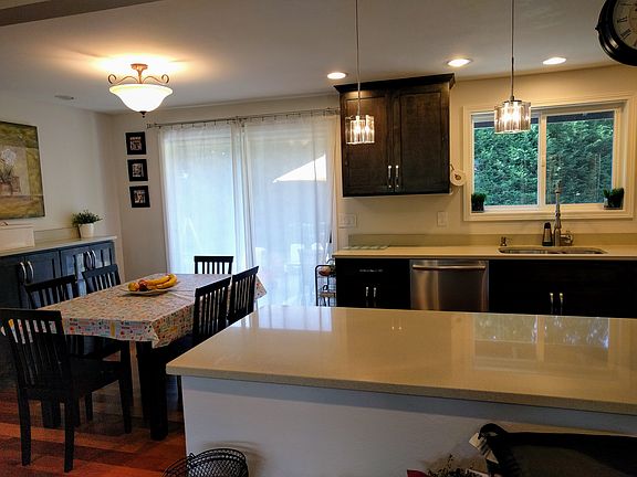 Dining and kitchen island