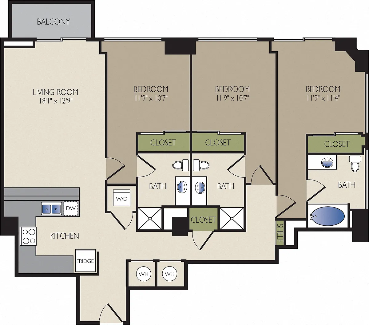 Floor plan C4