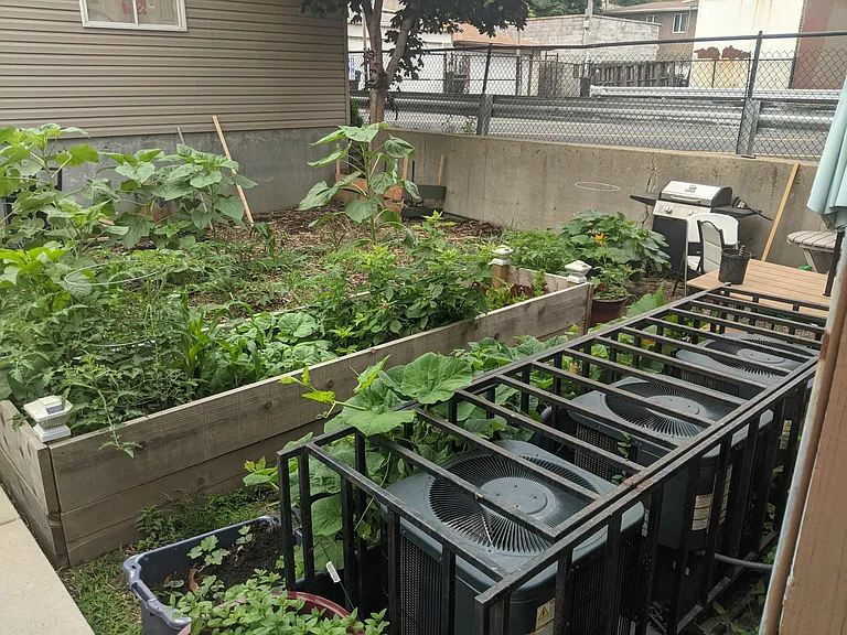 Outdoor Raised Bed for tenants