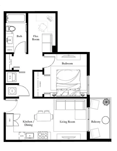 Floor plan SDA1