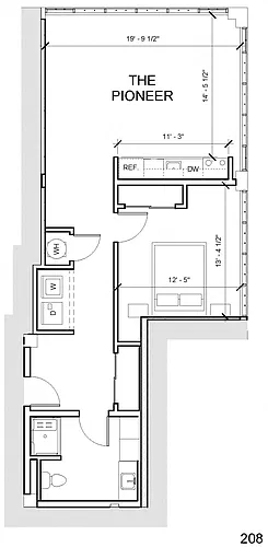 Floor plan The Pioneer