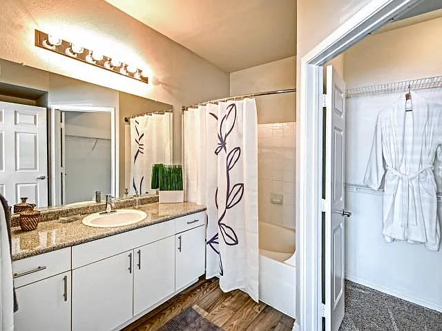 Bathroom With Walk In Closet