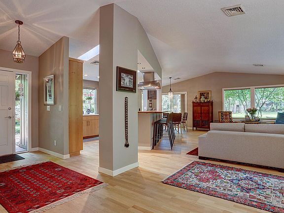 Very open floor plan and large windows providing lots of natural light.