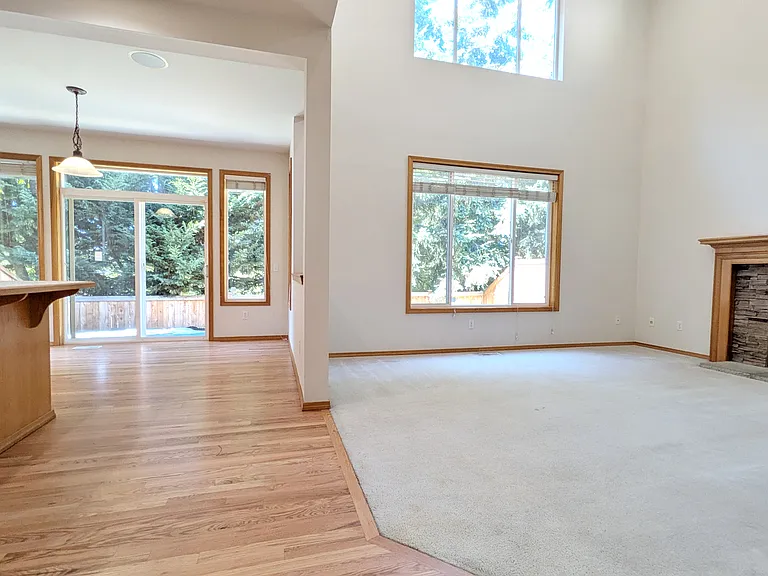 Living Room, Kitchen, and Dining Room