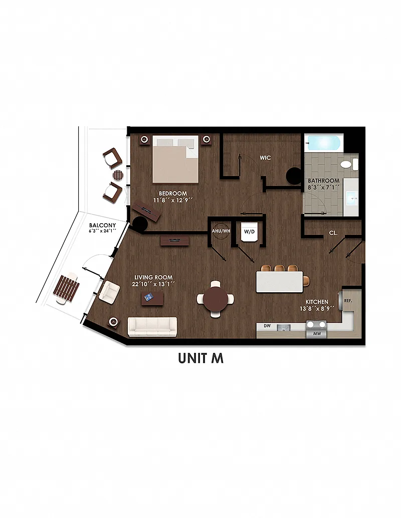 Floor plan 1-M