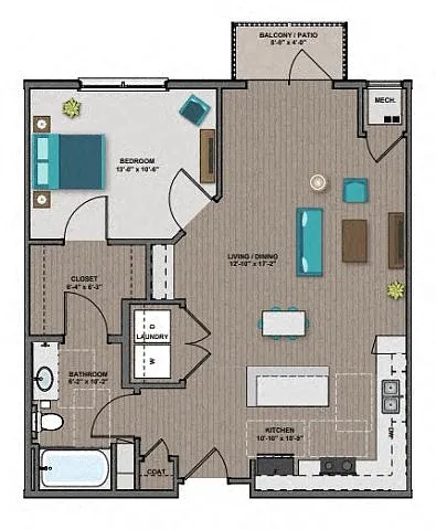 Floor plan Ford