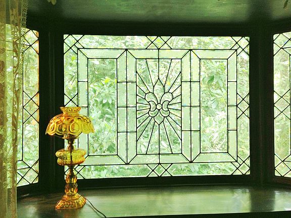 Bay window from inside