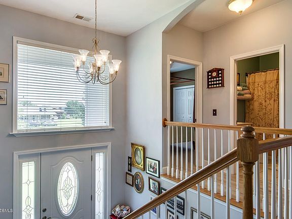 Two story foyer