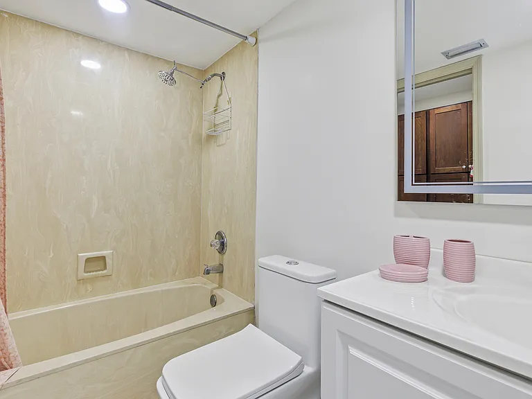 Lower level full bath