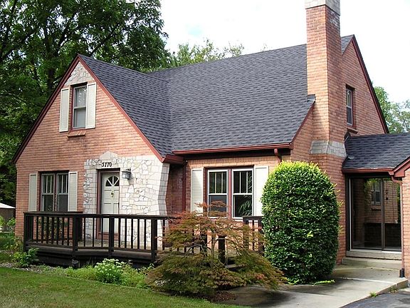 House side view of breezeway - looks the same today