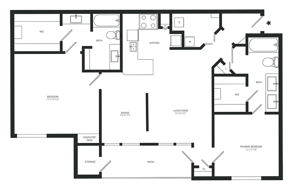 Floor plan Springhill
