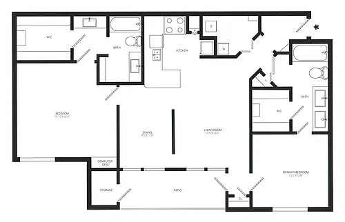 Floor plan Springhill