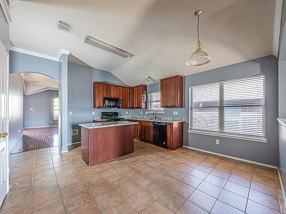 Spacious kitchen with plenty of storage