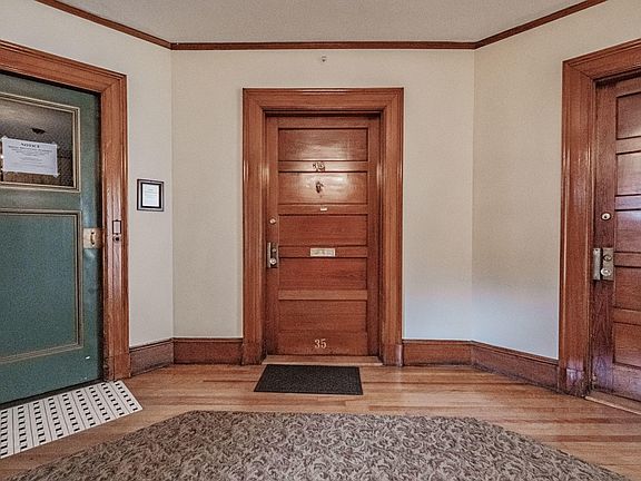 entrance to unit