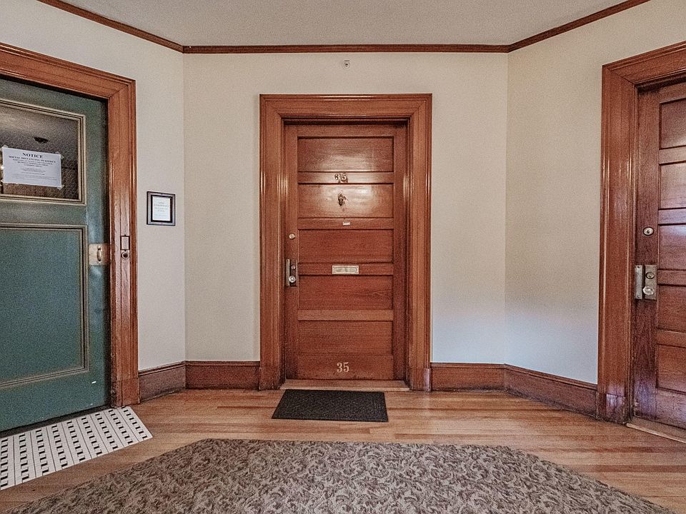 entrance to unit