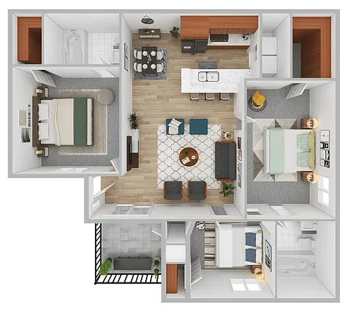 Floor plan C1