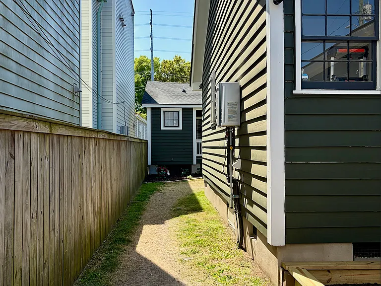 Path to carriage house