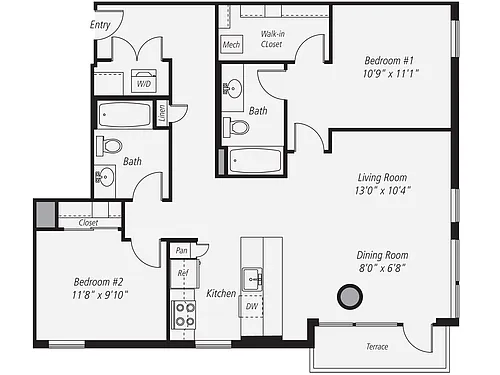 Floor plan B4