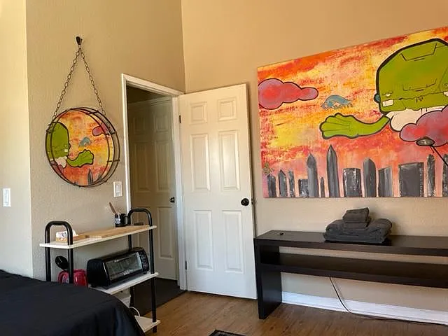 Bedroom doorway