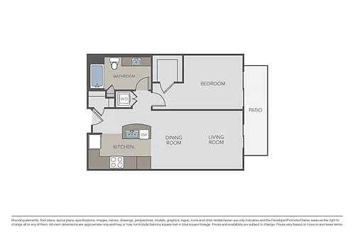 Floor plan The Descanso
