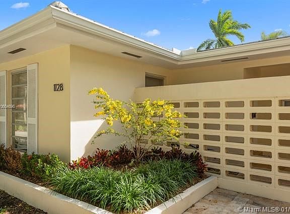 Fresh paint and planting on outside