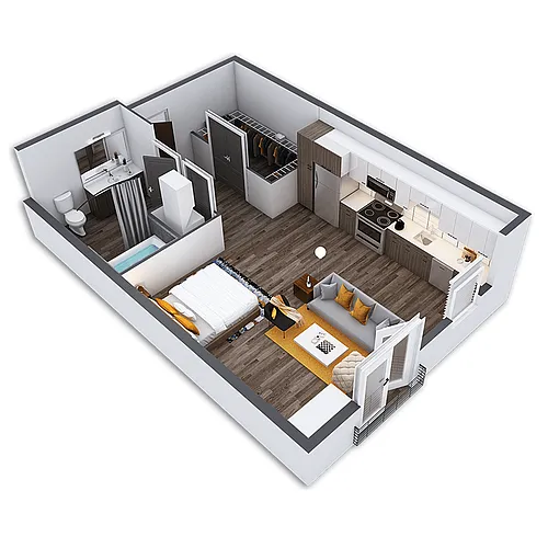 Floor plan Alder Platinum