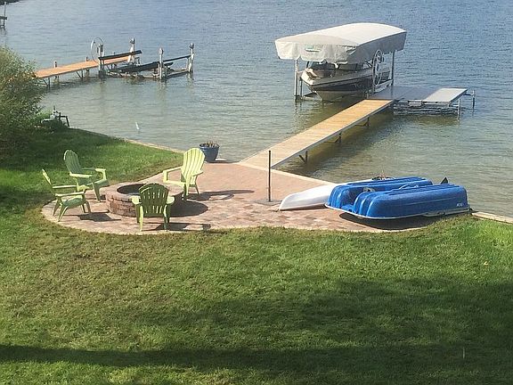 Lakeside paver patio 