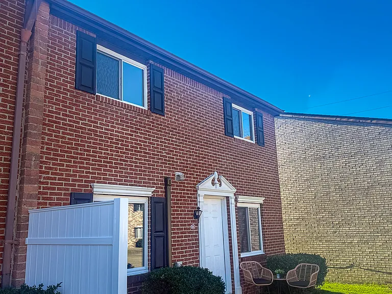 Townhome Exterior w/ Patio Area
