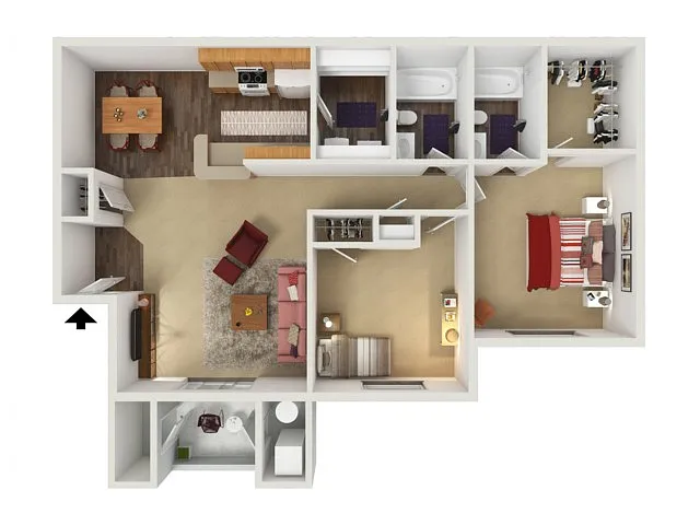 Floor plan Anasazi