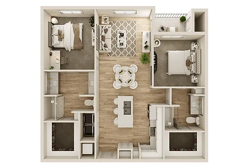 Floor plan B1