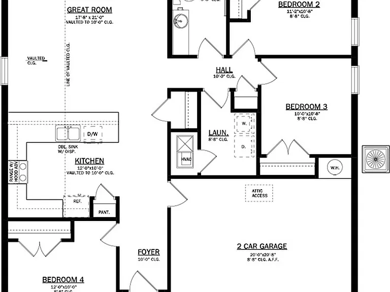 4 bedroom floor plan 4 bedroom floor plan
