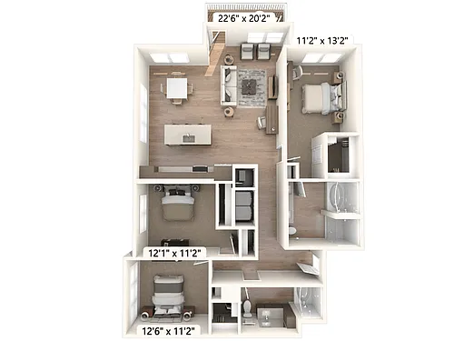 Floor plan C21-2
