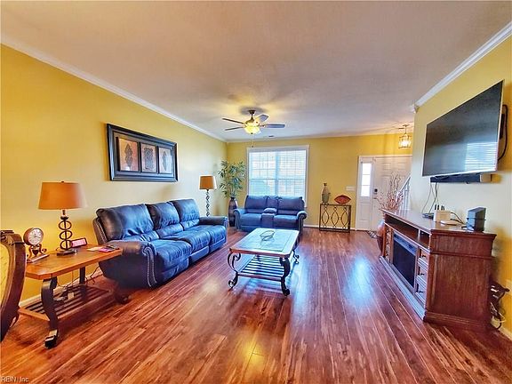 spacious living room
