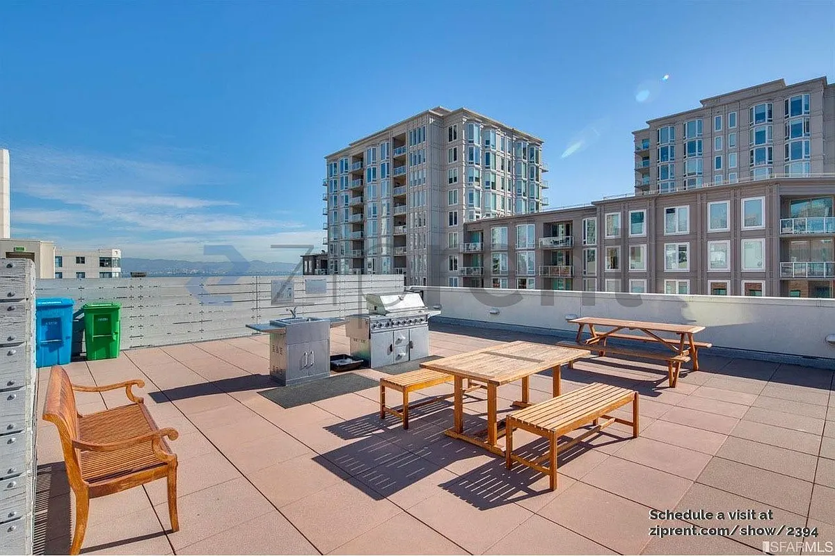 Roofdeck w/BBQ Grill - 88 Townsend St #311