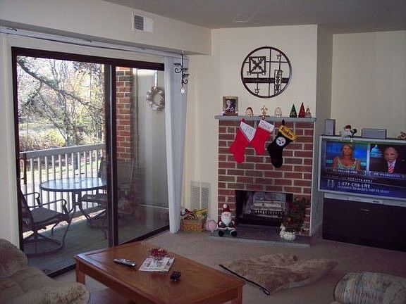 Living room, balcony