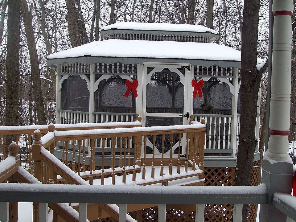 Gazebo in the back